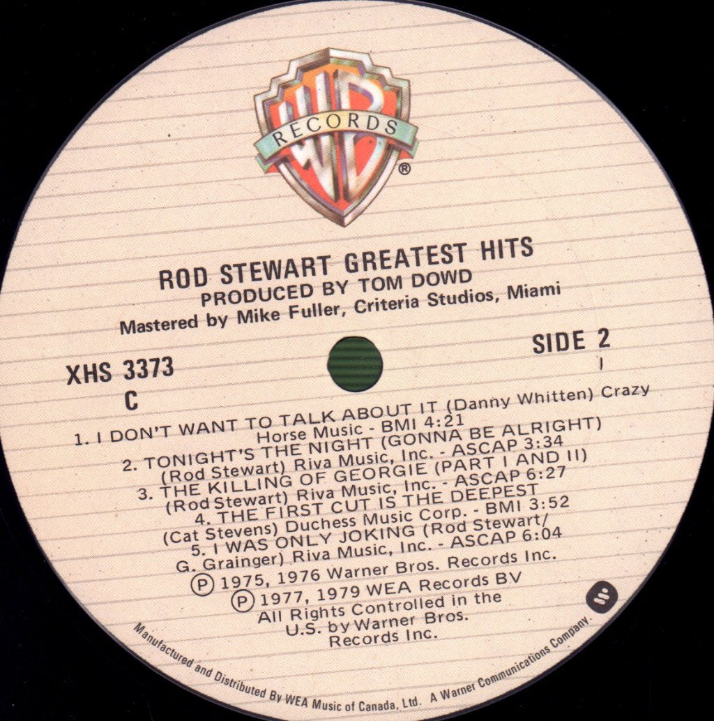 Rod Stewart - Greatest Hits - Lp