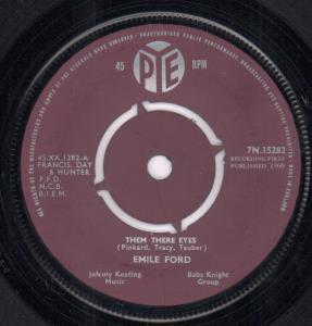 Emile Ford - Them There Eyes - 7 Inch