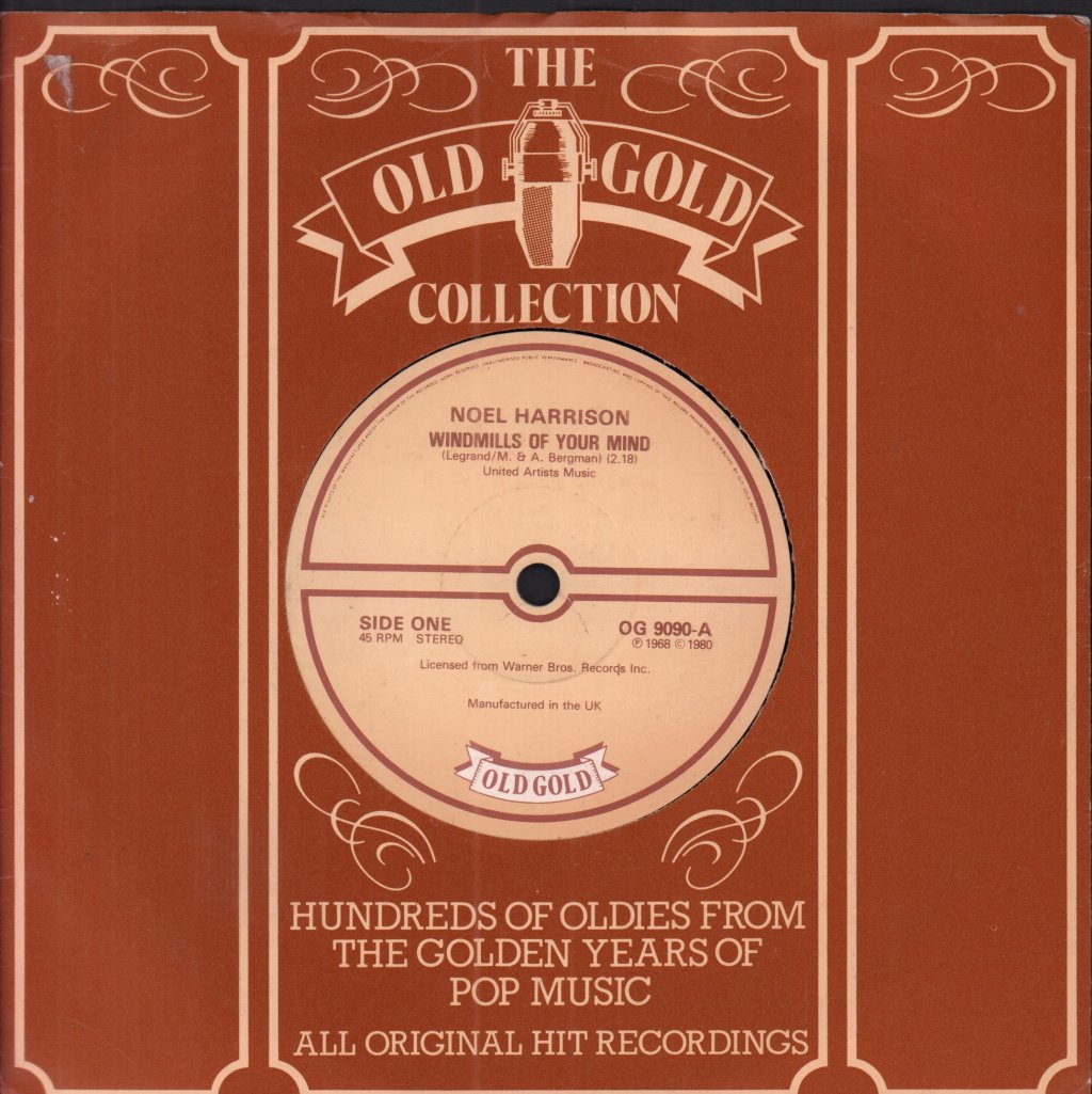 Noel Harrison - Windmills Of Your Mind - 7 Inch