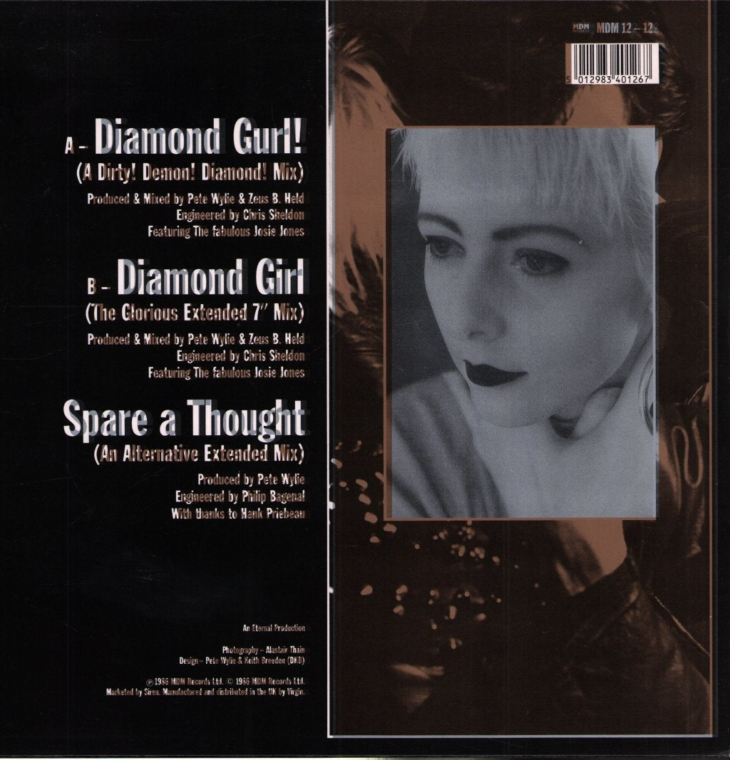 Pete Wylie - Diamond Girl - 12 Inch
