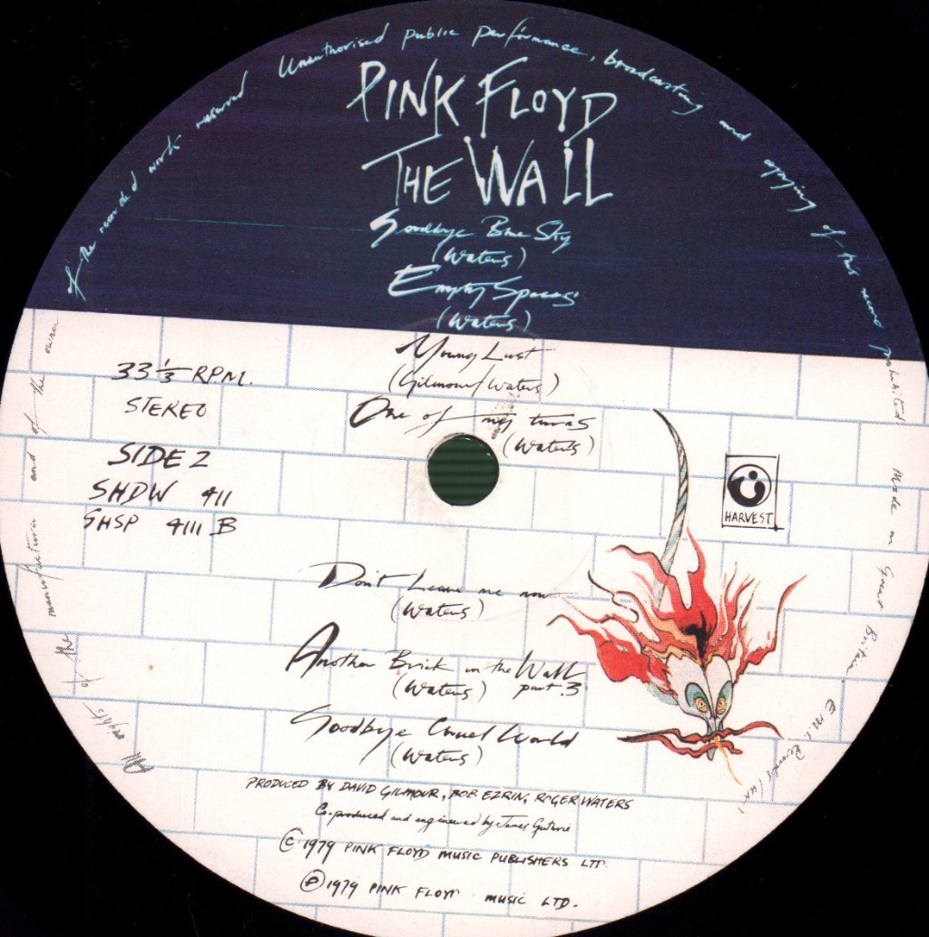Pink Floyd - Wall - Double Lp