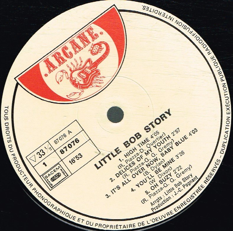 Little Bob Story - High Time - Lp