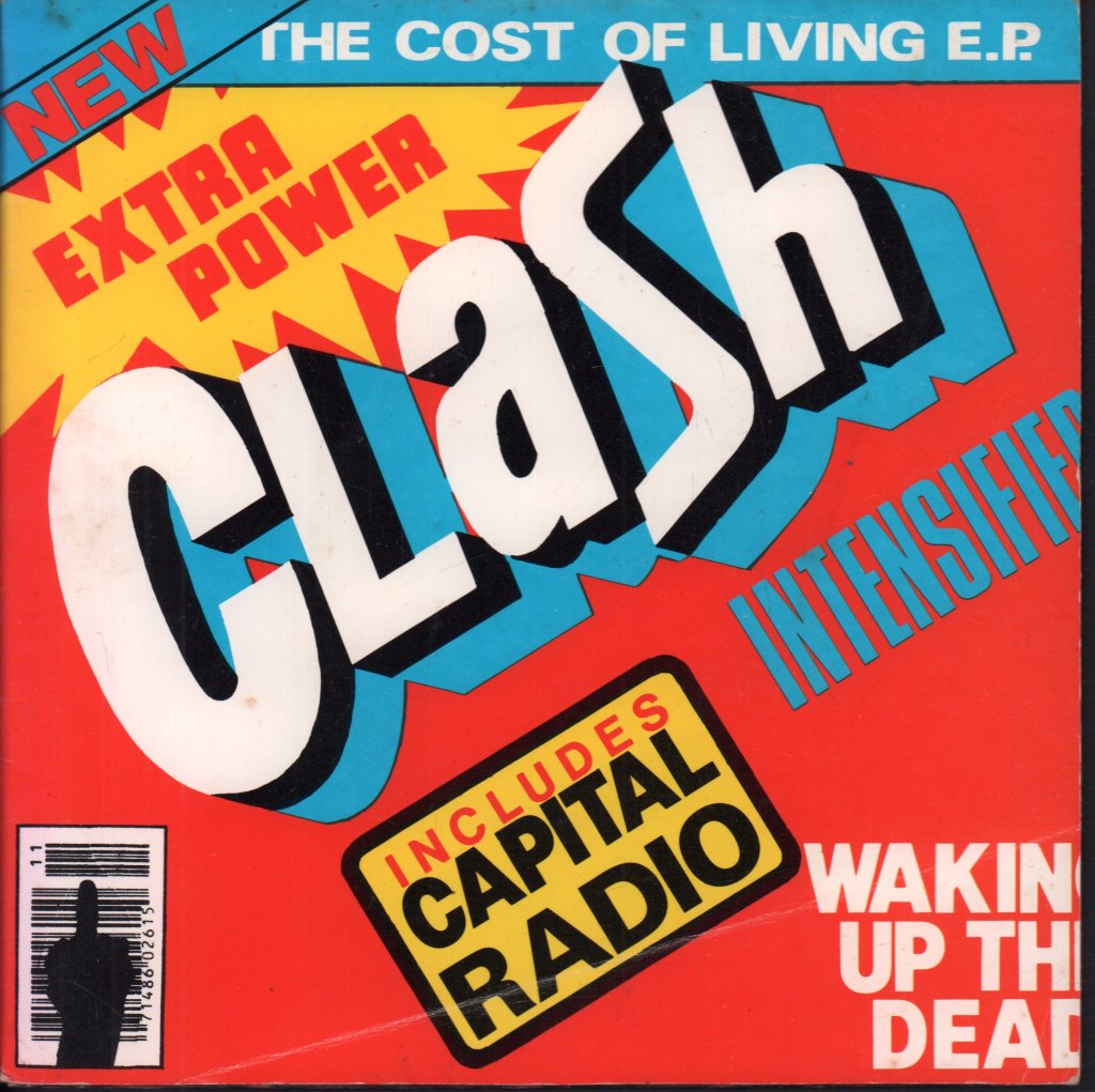 Clash - Cost Of Living Ep - 7 Inch