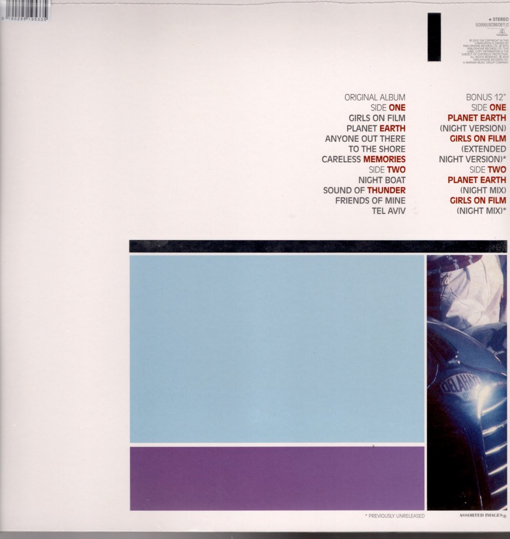 Duran Duran - S/T (National Album Day 2020) - Double Lp