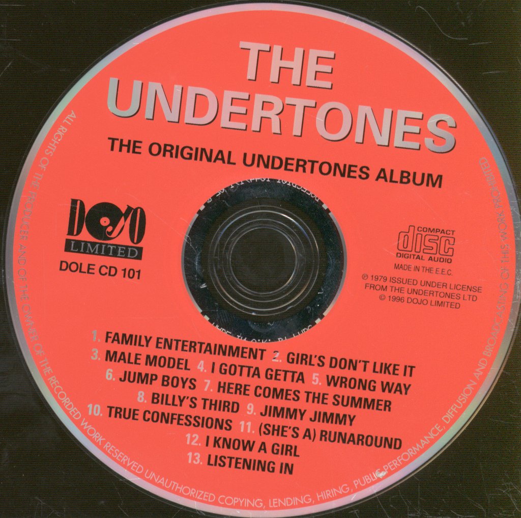 Undertones - Undertones - Cd