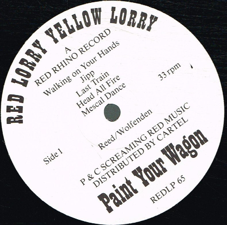 Red Lorry Yellow Lorry - Paint Your Wagon - Lp