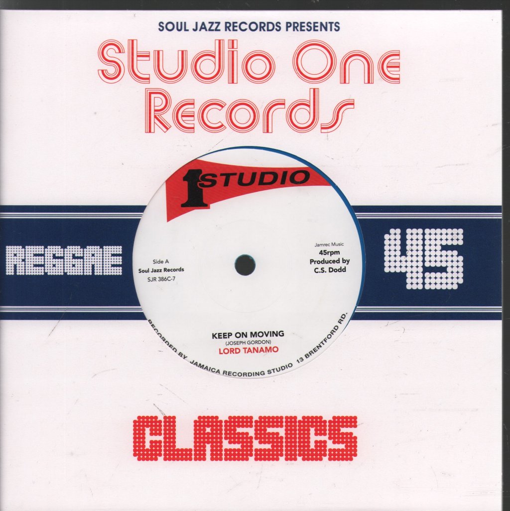 Lord Tanamo / Jackie Mittoo - Keep On Moving - 7 Inch