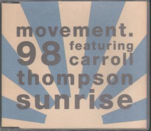 Movement 98 Featuring Carroll Thompson - Sunrise - Cd