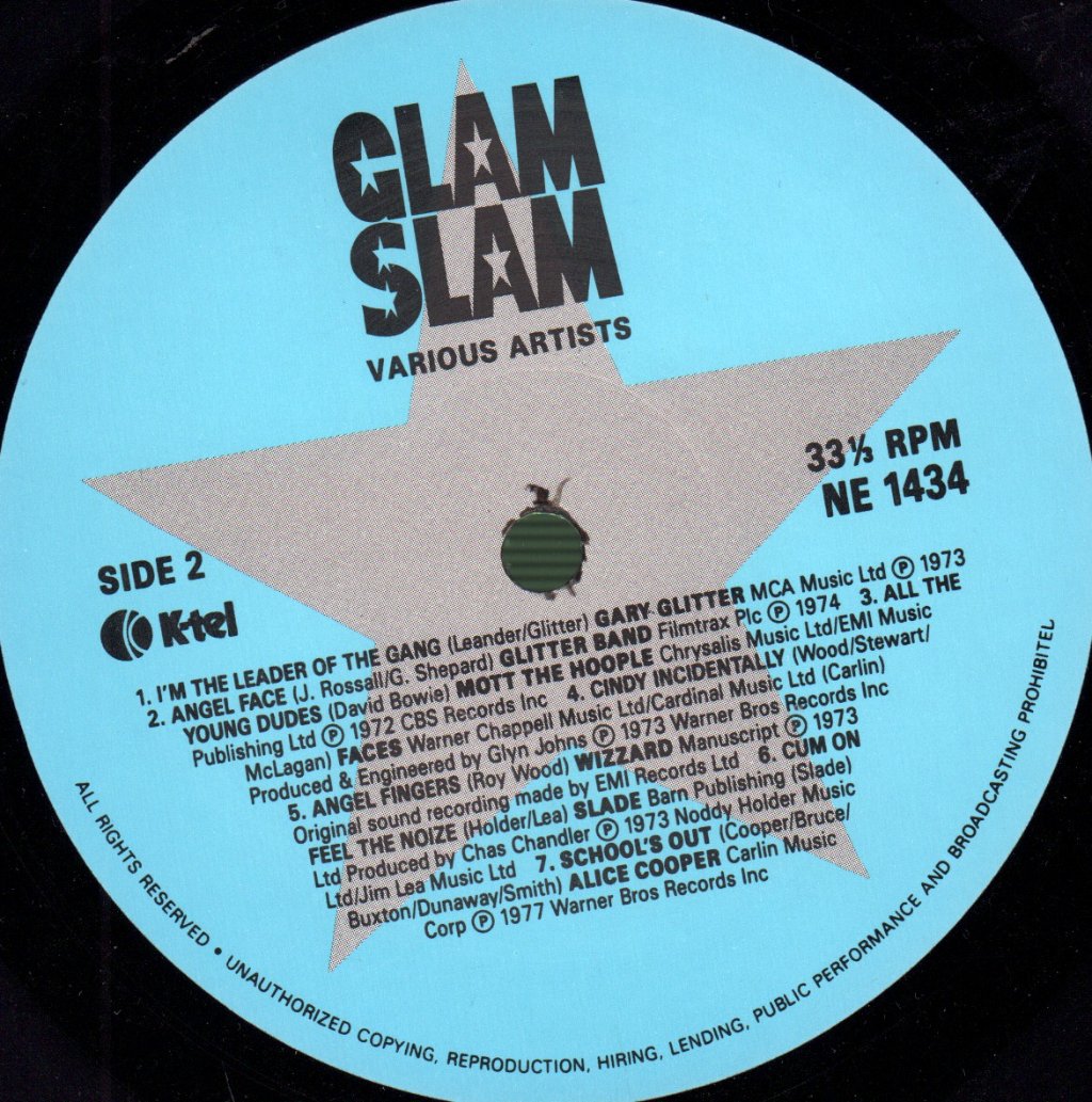Various Artists - Glam Slam (Definitive Glam Rock Collection) - Lp
