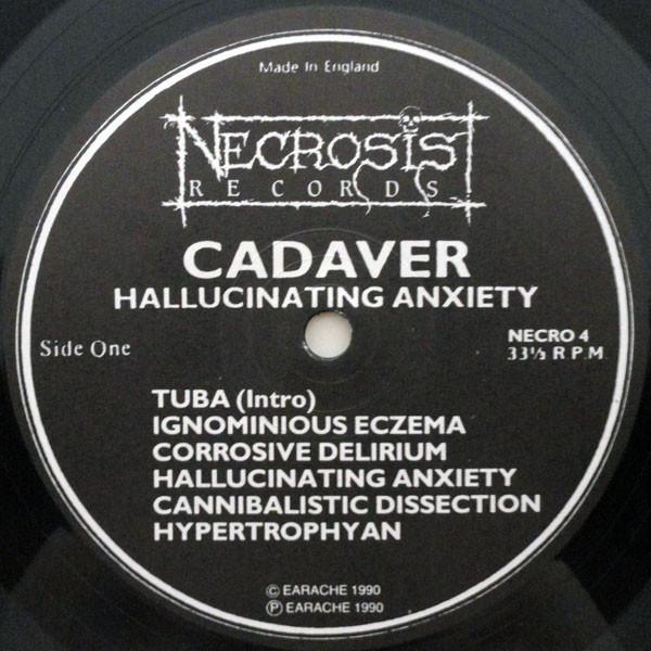 Cadaver - Hallucinating Anxiety - Lp