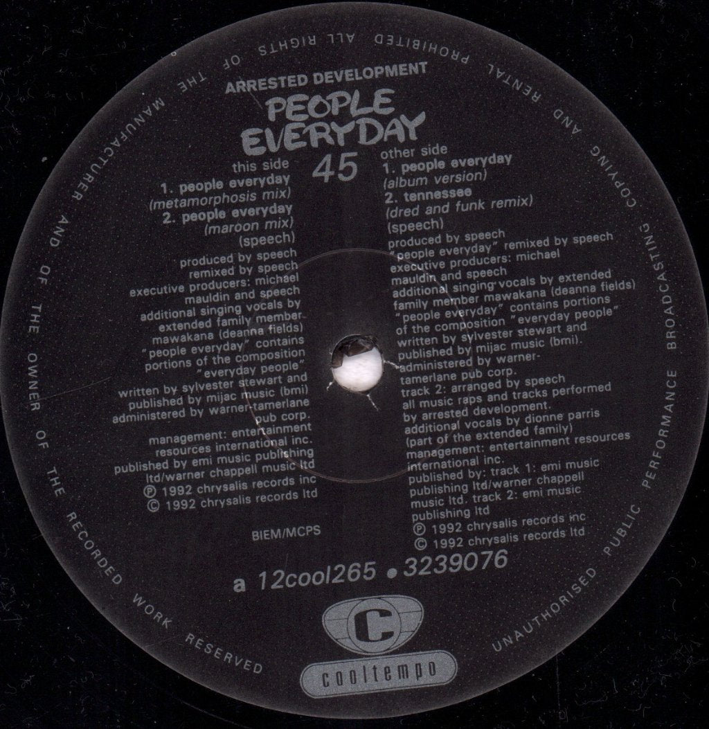 Arrested Development - People Everyday - 12 Inch