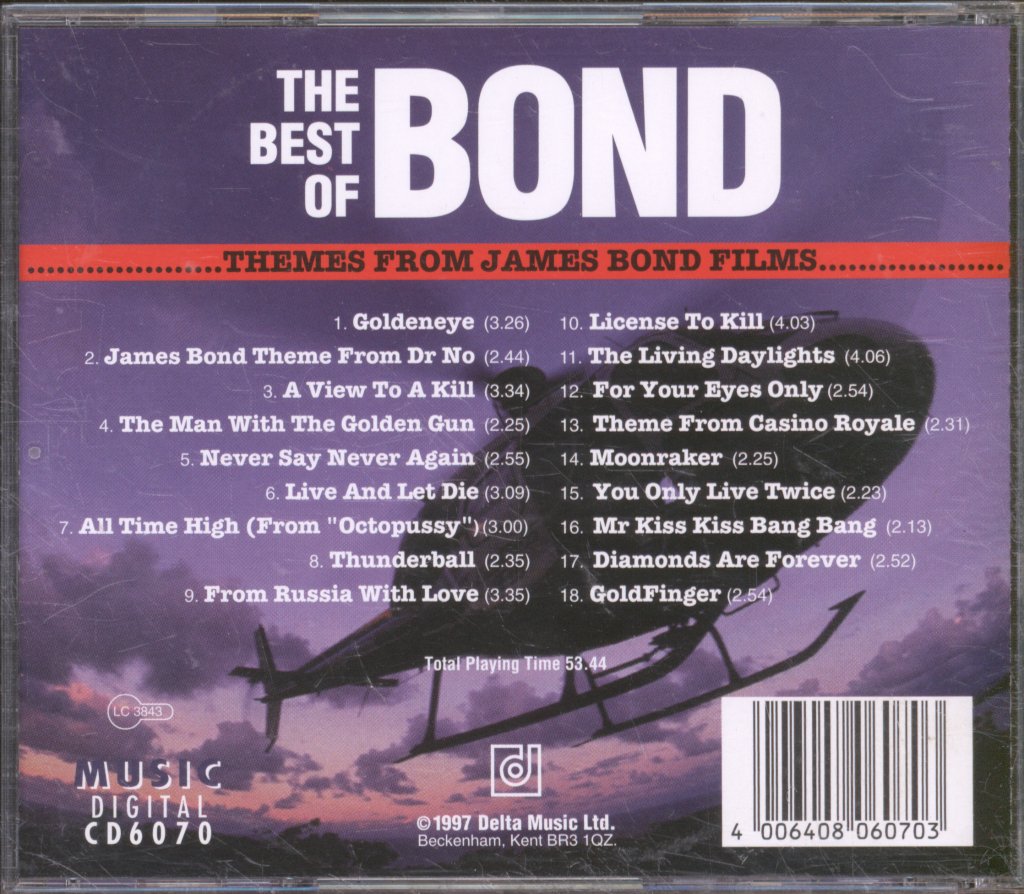 Unknown Artist - Best Of Bond - Cd