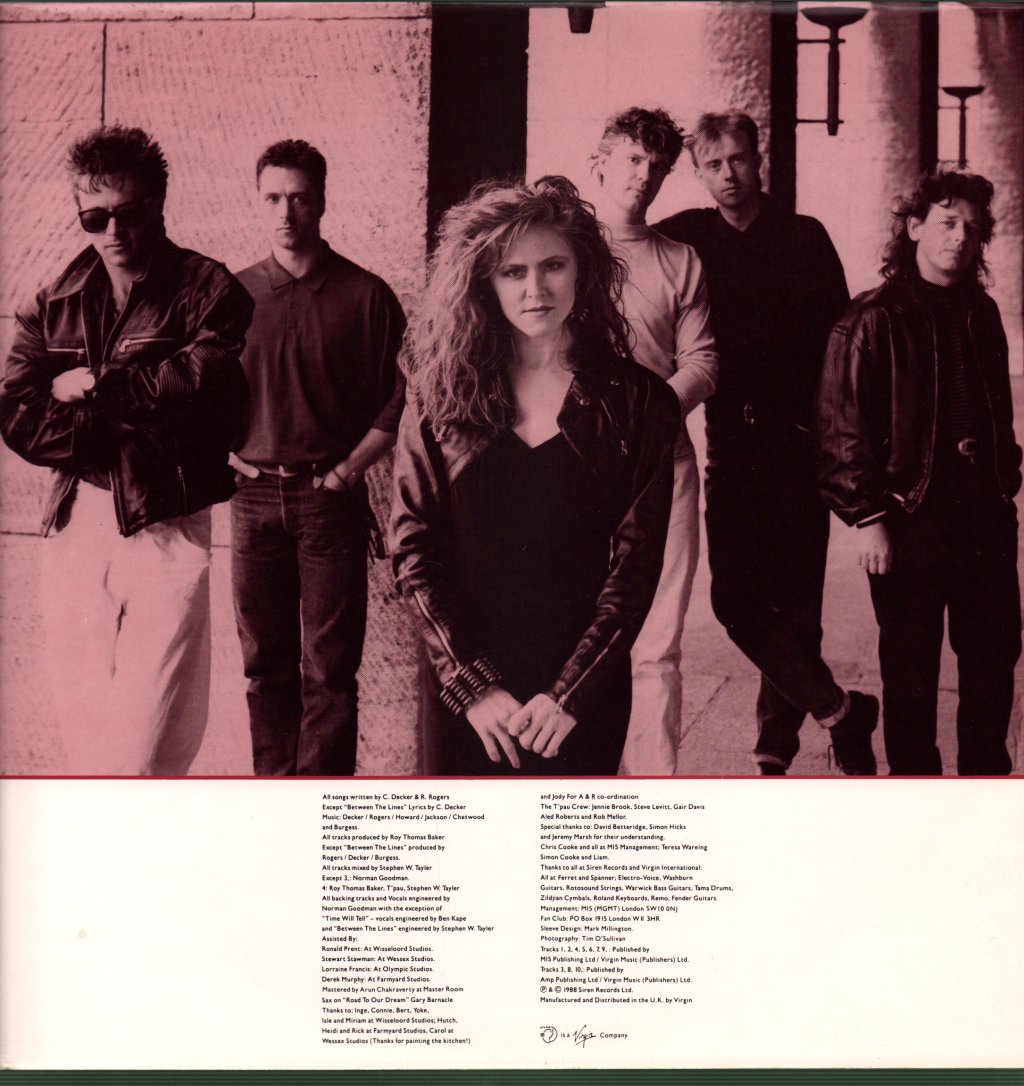 T'PAU - Rage - Lp