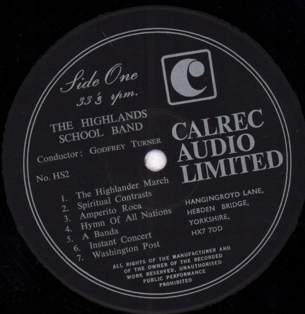highlands school band - highlands school band - Lp