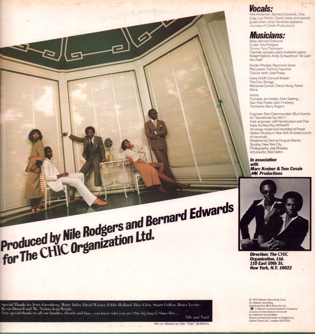 Chic - C'est Chic - Lp