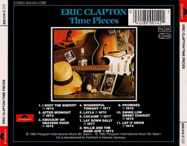 Eric Clapton - Time Pieces - The Best Of Eric Clapton - Cd