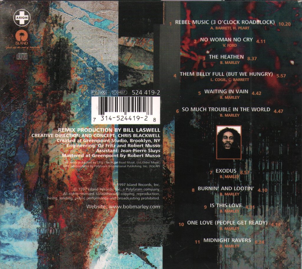Bob Marley - Dreams Of Freedom (Ambient Translations Of Bob Marley In Dub) - Cd