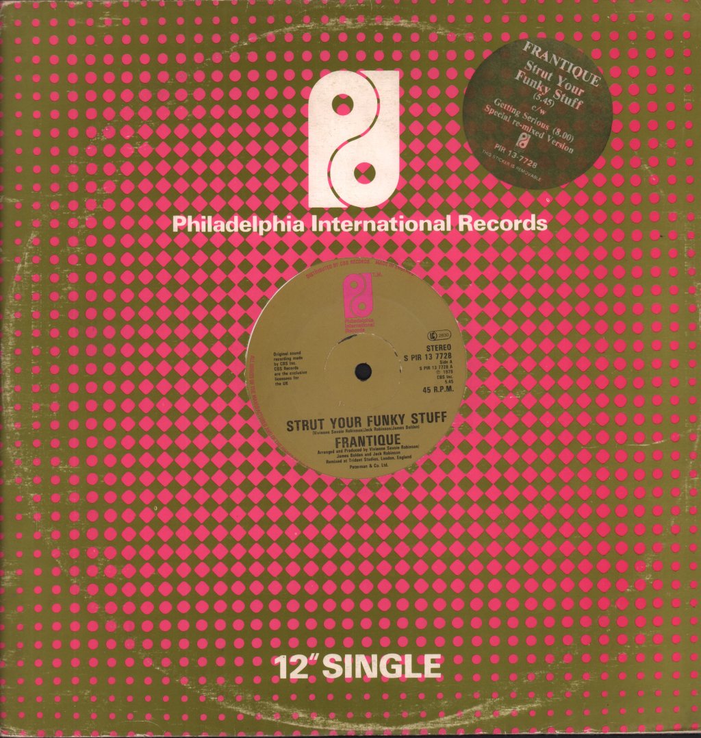 Frantique - Strut Your Funky Stuff - 12 Inch