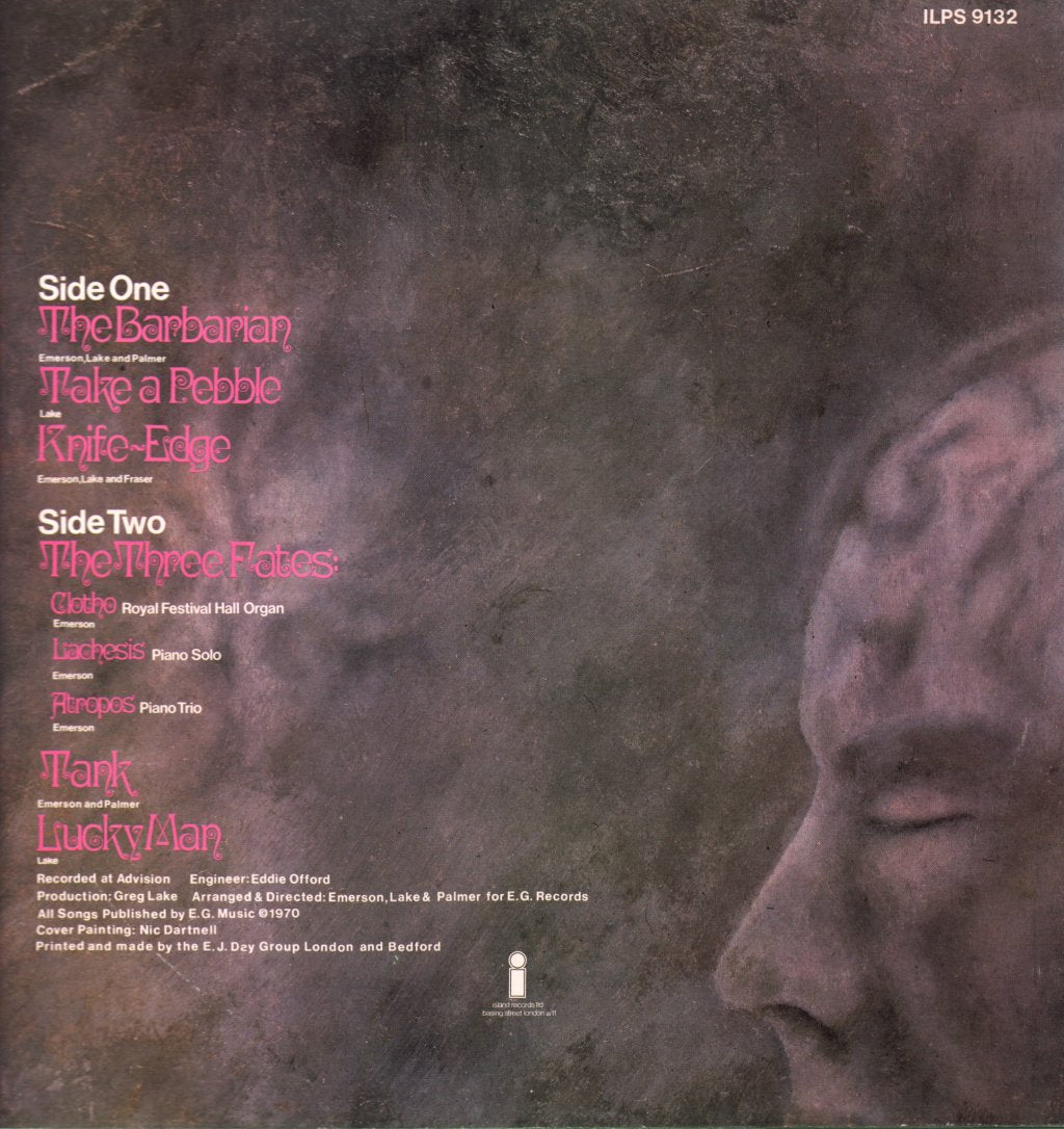 Emerson Lake And Palmer - Emerson Lake And Palmer - Lp
