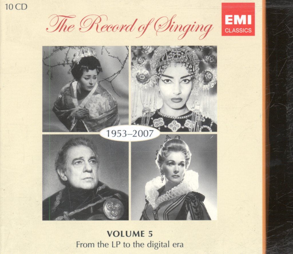 Various Artists - Record Of Singing Volume 5 1953 - 2007 - Cd Set