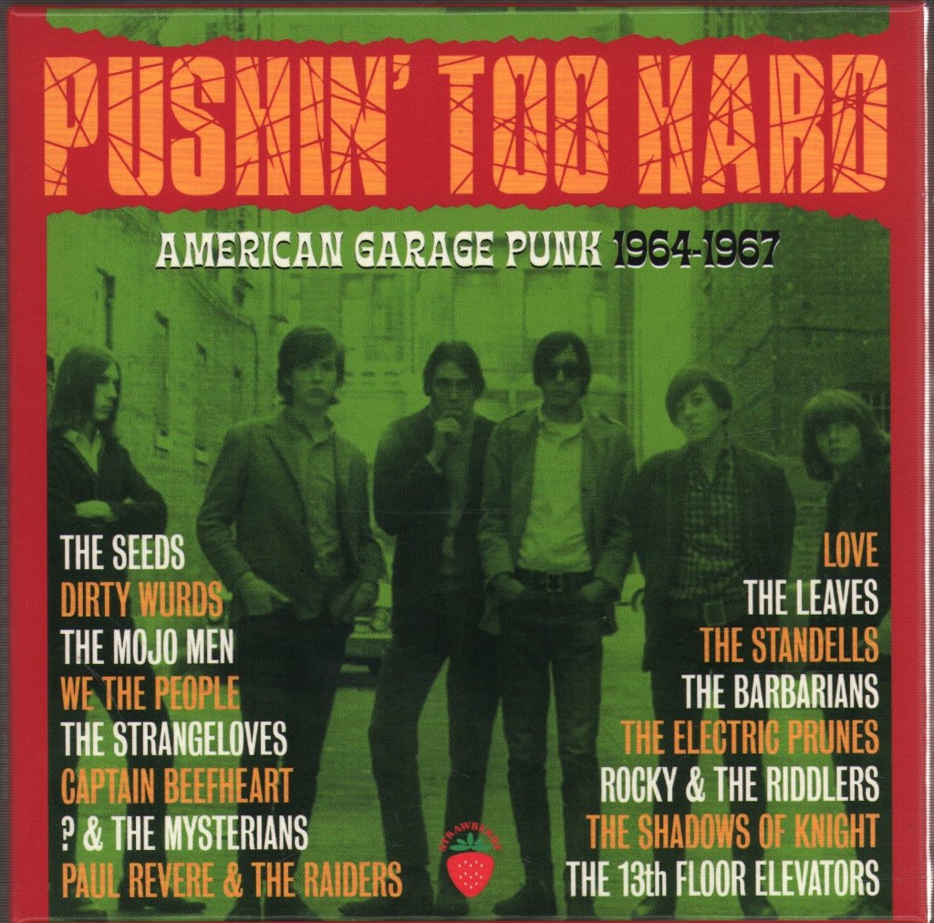 Various Artists - Pushin' Too Hard - American Garage Punk 1964-1967 - Triple Cd