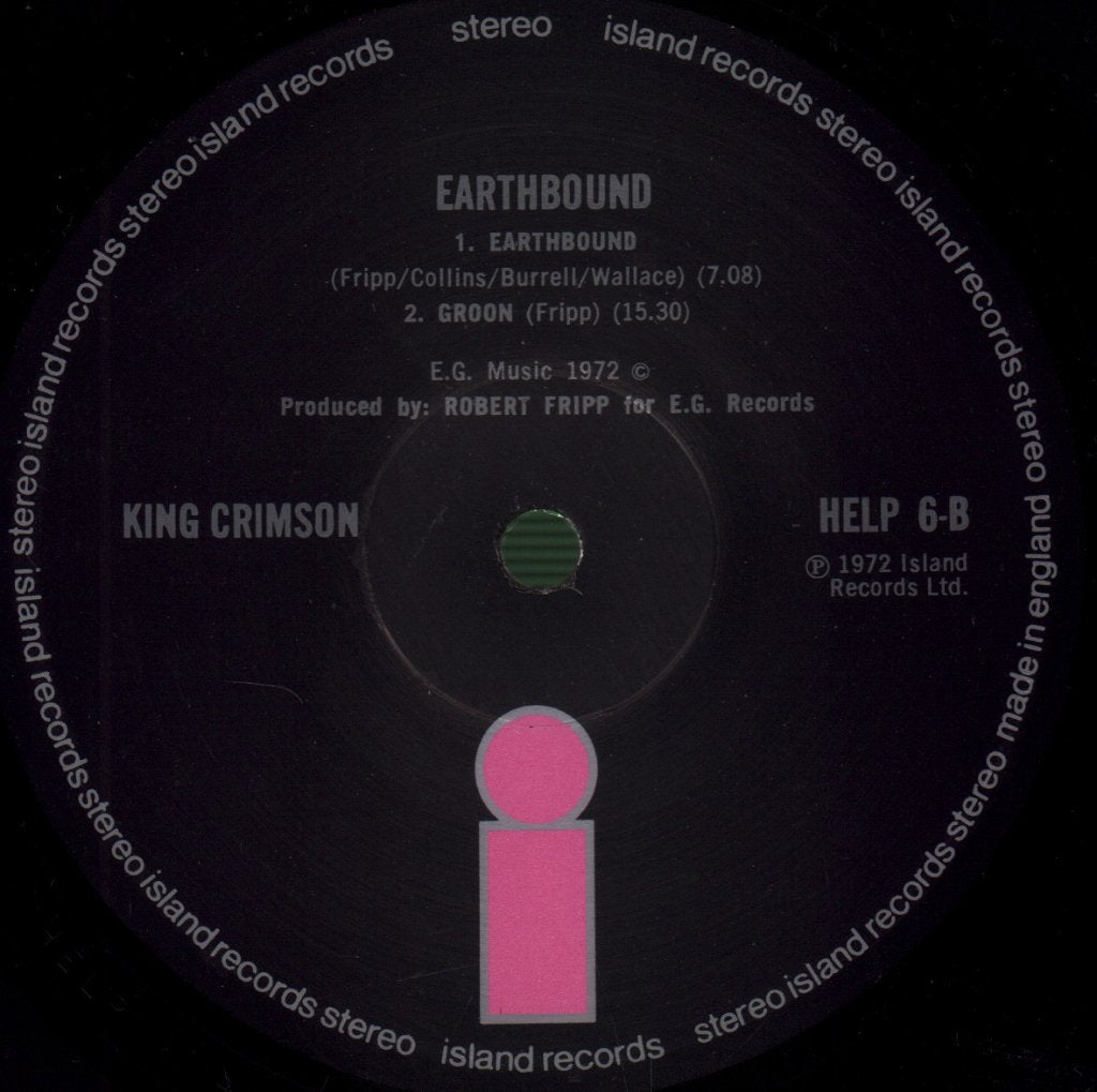 King Crimson - Earthbound - Lp