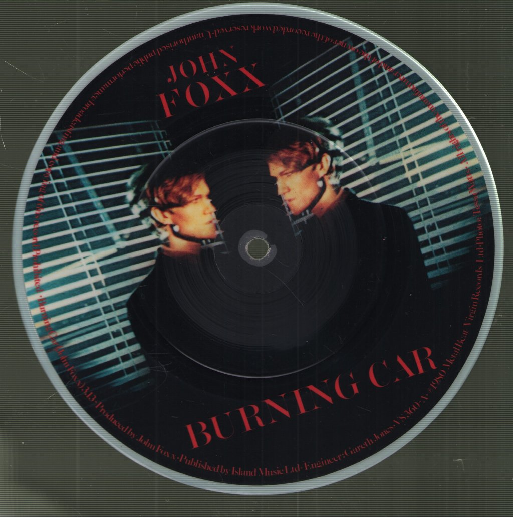 John Foxx - Burning Car - 7 Inch