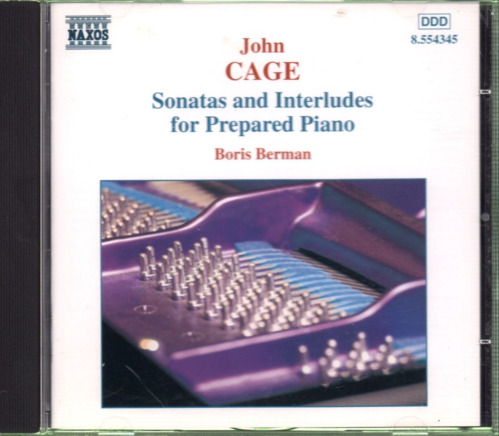 Boris Berman - John Cage - Sonatas And Interludes For Prepared Piano - Cd