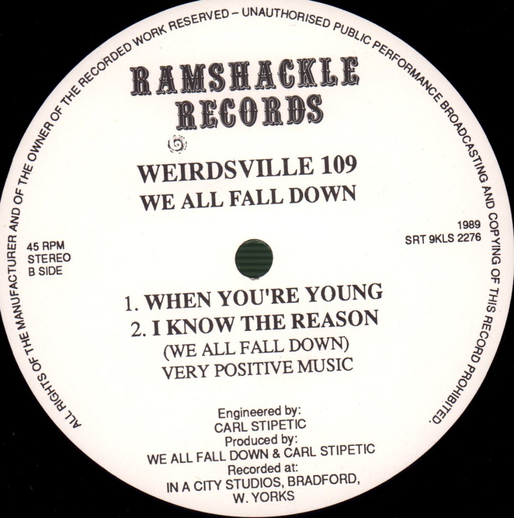 We All Fall Down - Weirdsville 109 - 12 Inch