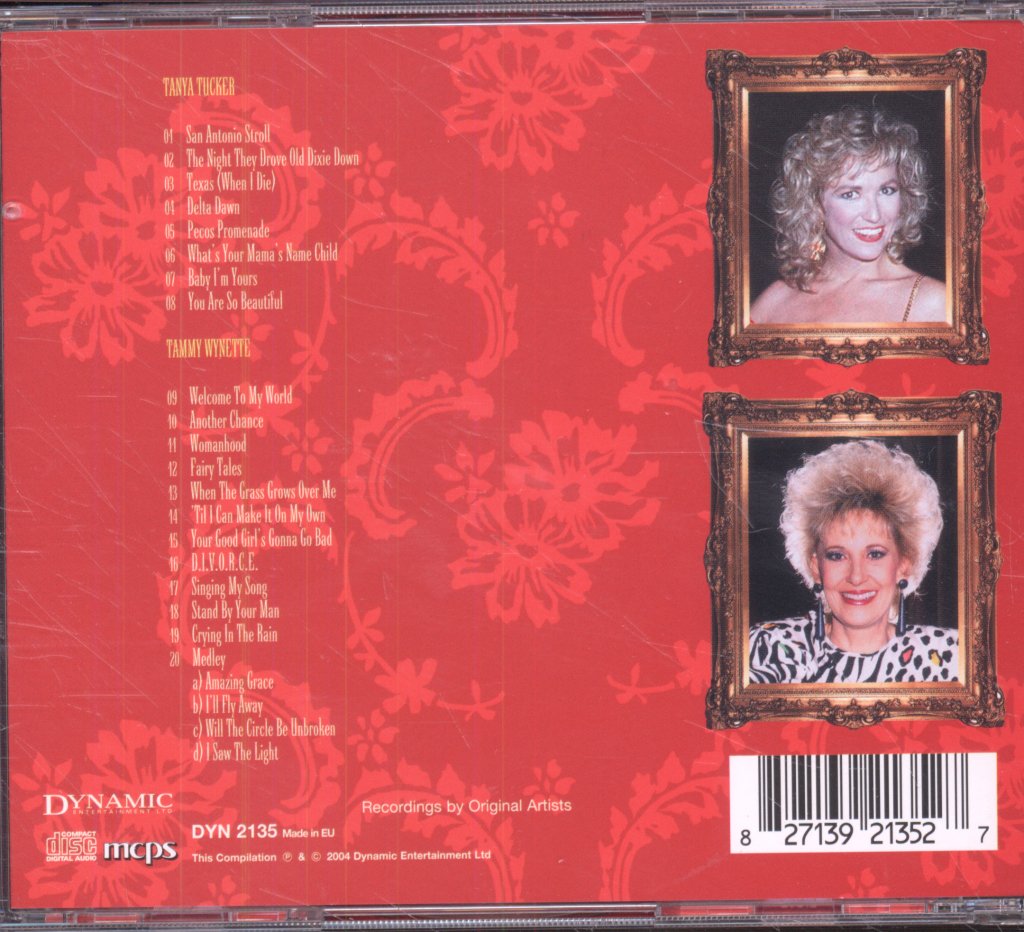 Tanya Tucker & Tammy Wynette - Country Divas - Cd