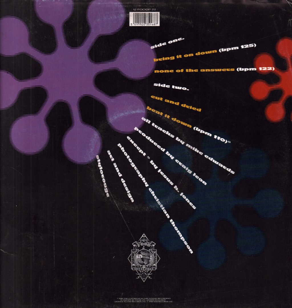 Jesus Jones - Bring It On Down - 12 Inch