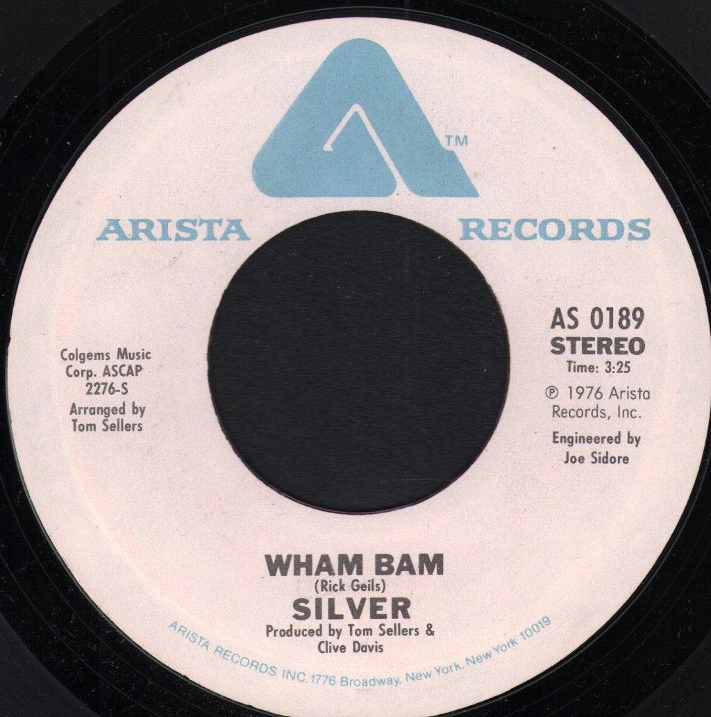 Silver (70'S Group) - Wham Bam - 7 Inch