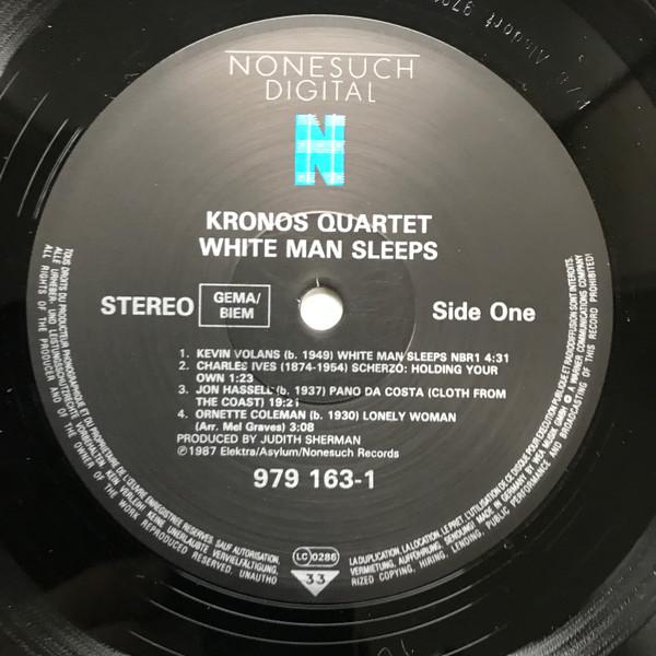 Kronos Quartet - White Man Sleeps - Lp