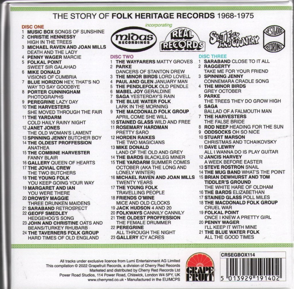 Various Artists - Before The Day Is Done - Cd Box Set
