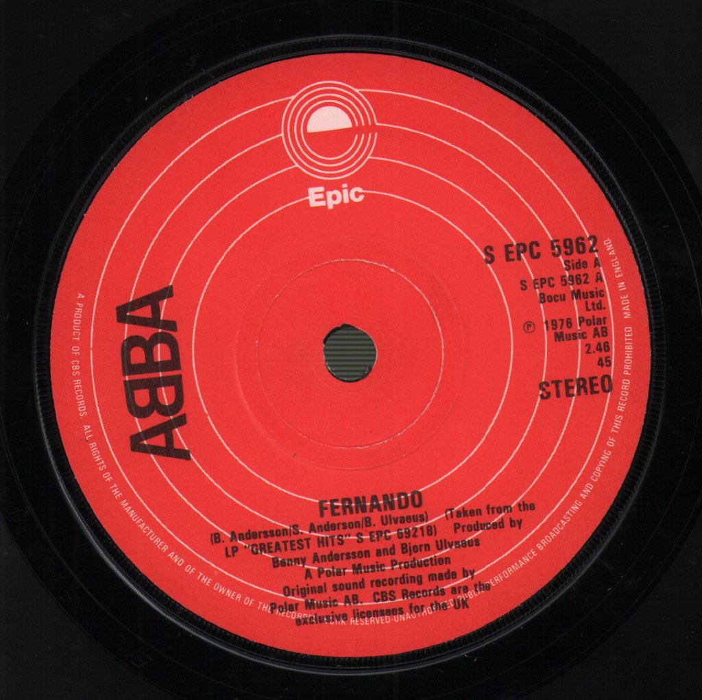 ABBA - Fernando - 7 Inch