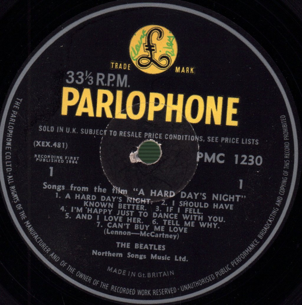 Beatles - A Hard Day's Night - Lp