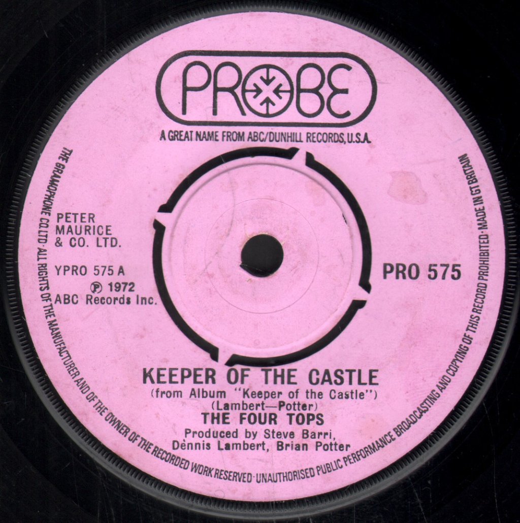Four Tops - Keeper Of The Castle - 7 Inch