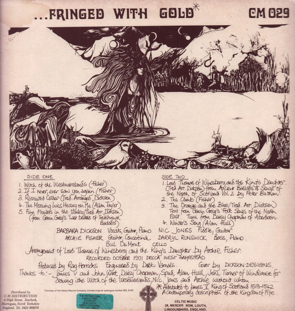 Barbara Dickson - From The Beggar's Mantle - Lp