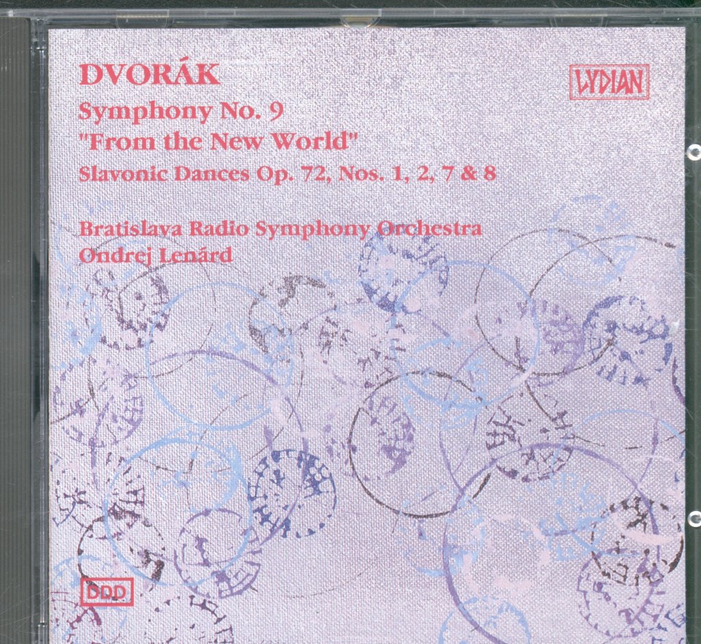 Bratislava Radio Symphony Orchestra, Ondrej Lenárd - Dvorak - Symphony No. 9 "From the New World" / Slavonic Dances Op. 72, Nos. 1, 2, 7 & 8 - Cd