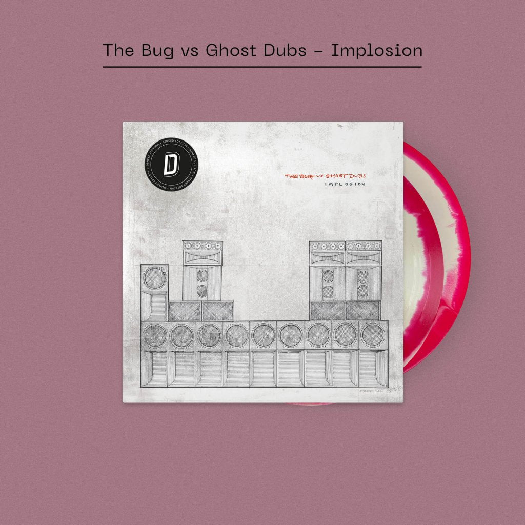 The Bug vs Ghost Dubs - Implosion (Dinked Edition #369) - Triple Lp