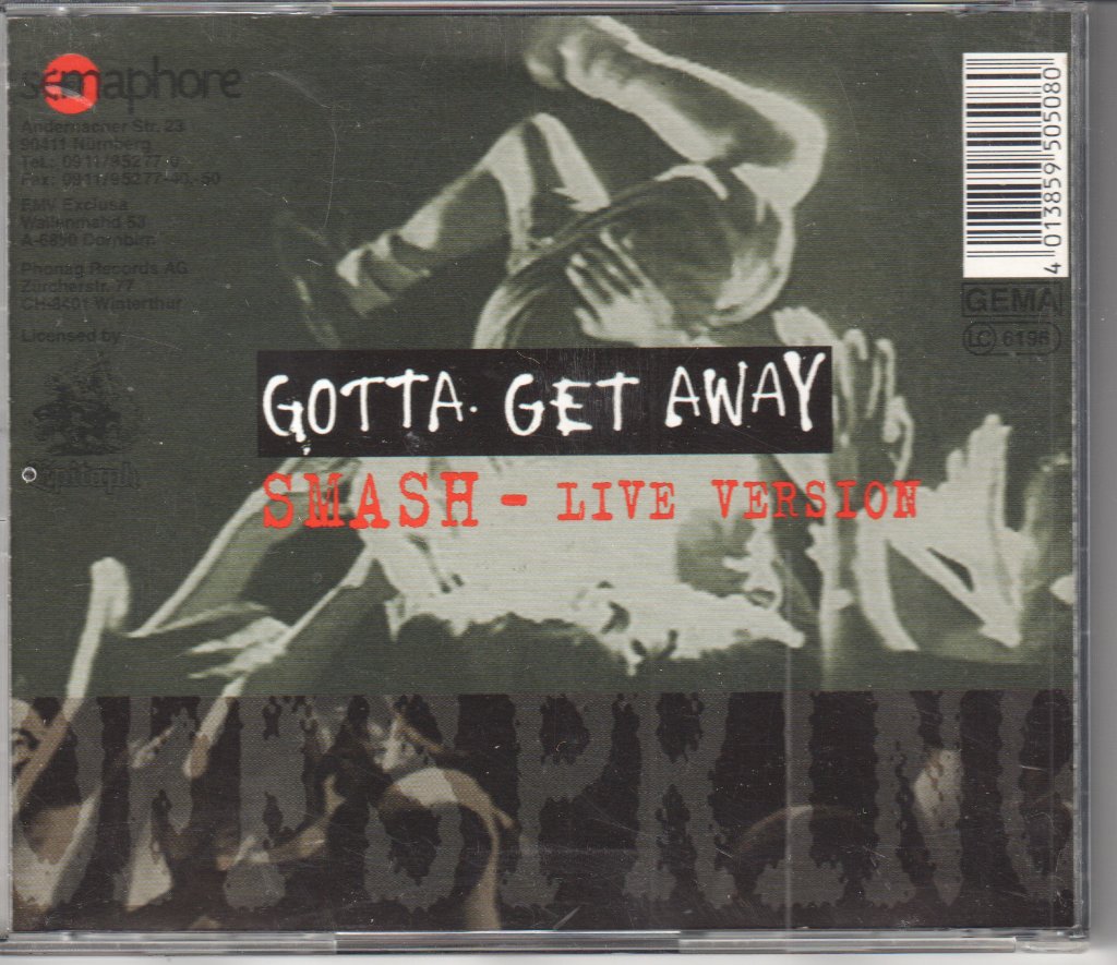 Offspring - Gotta Get Away - Cd