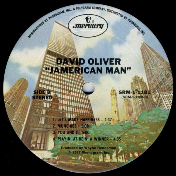 David Oliver - Jamerican Man - Lp