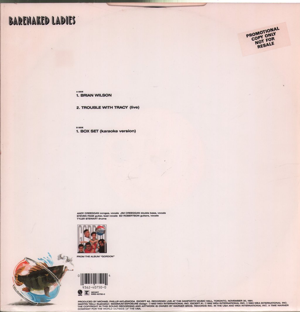 Barenaked Ladies - Brian Wilson - 12 Inch