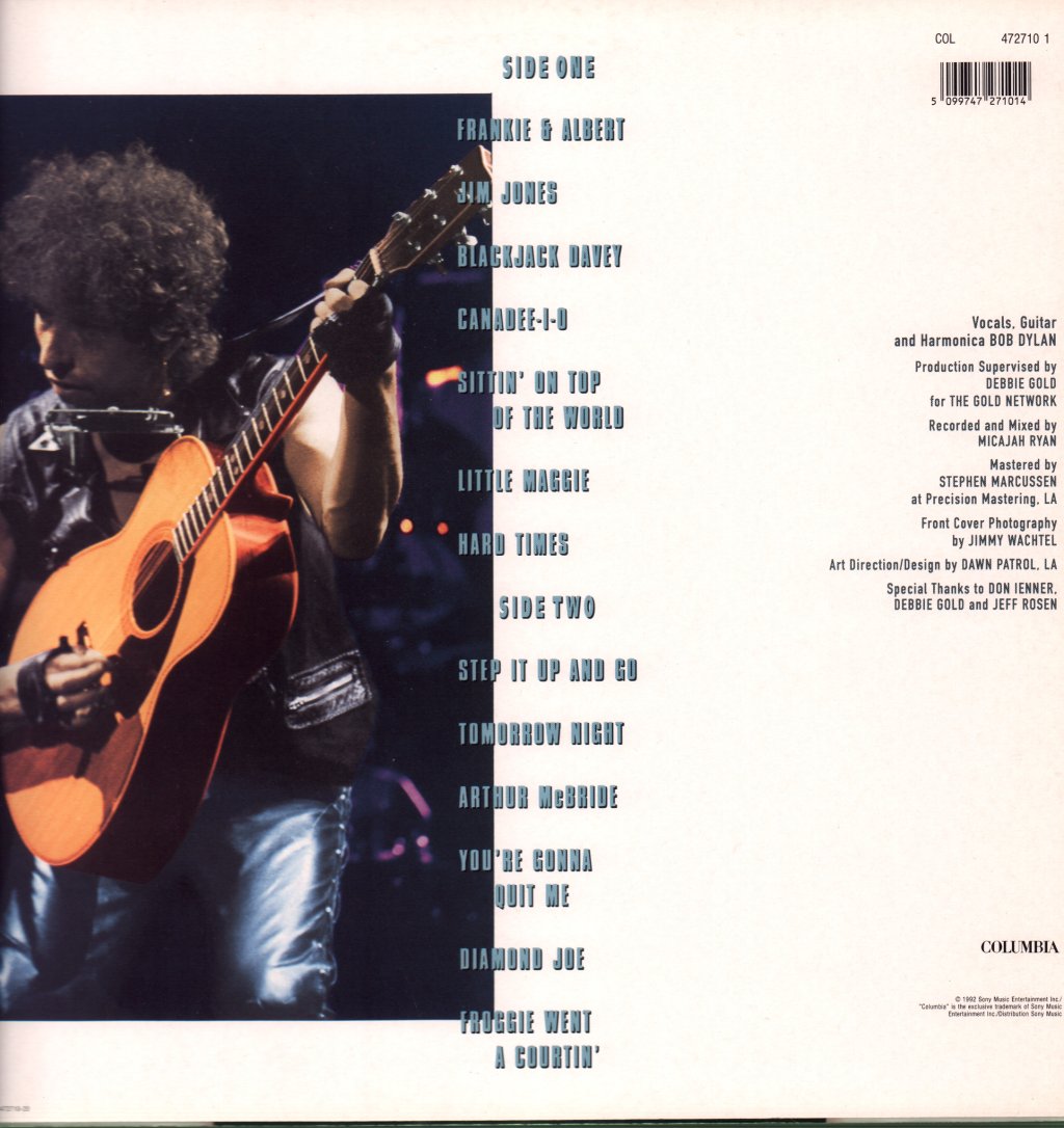 Bob Dylan - Good As I Been To You - Lp