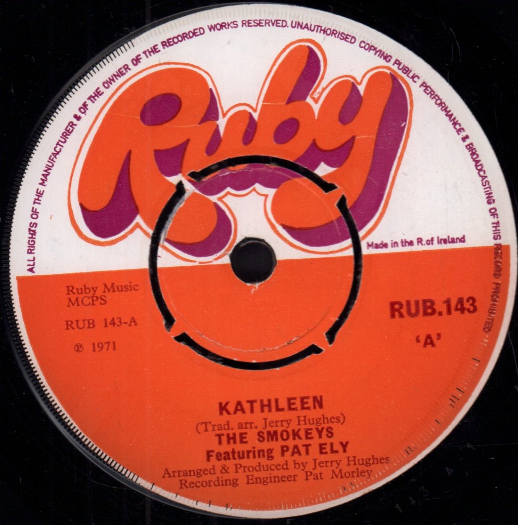 Smokeys Featuring Pat Ely - Kathleen - 7 Inch