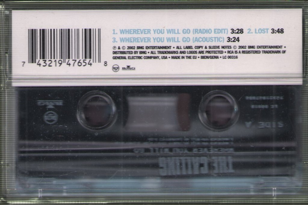 Calling - Wherever You Will Go - Cassette