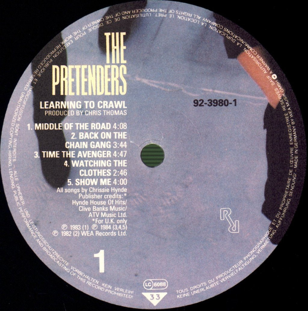 Pretenders - Learning To Crawl - Lp