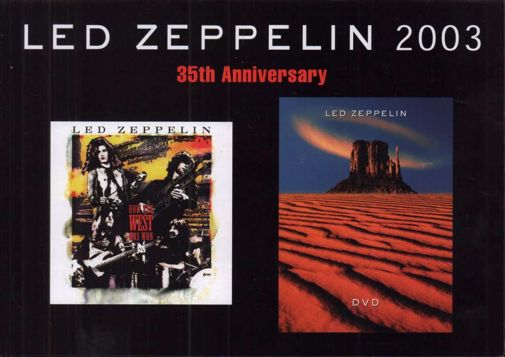 Led Zeppelin - 35Th Anniversary - Flyer