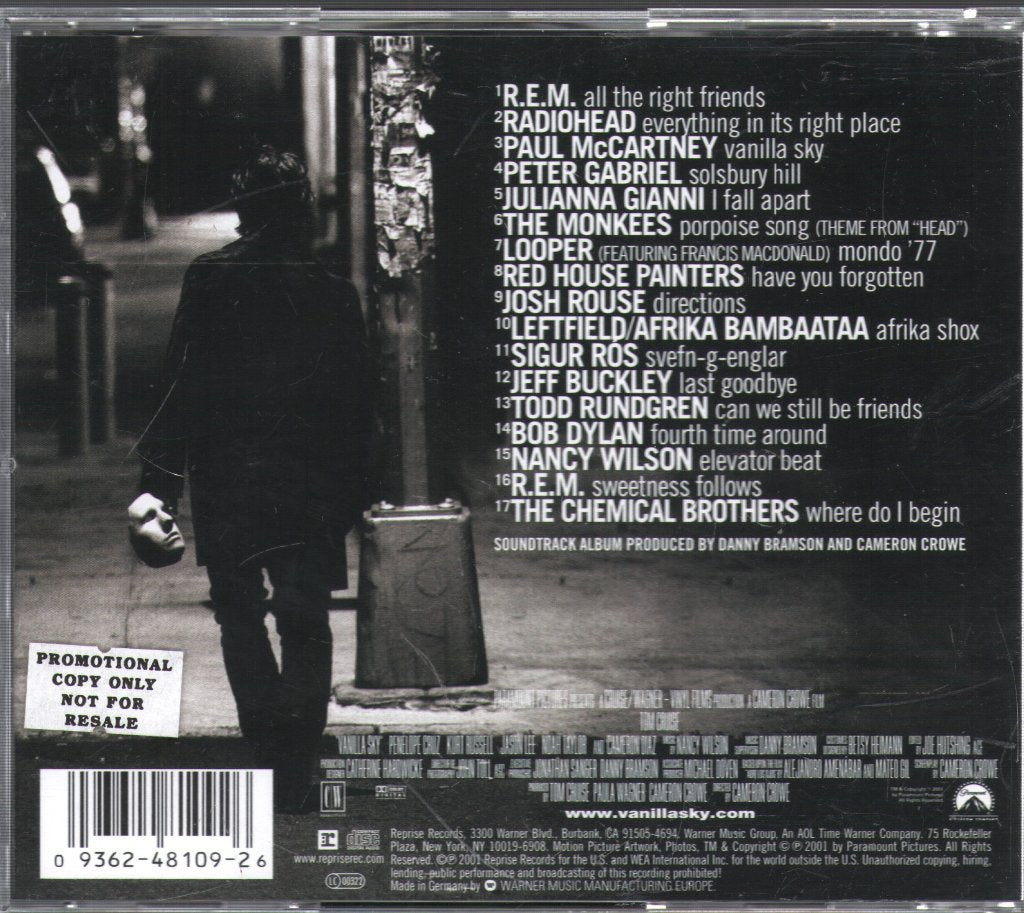 Various Artists - Music From Vanilla Sky - Cd