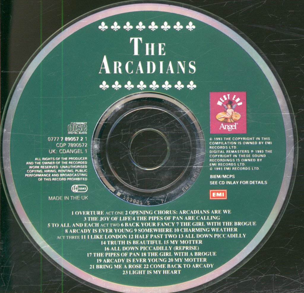 Various Artists - Arcadians - Cd